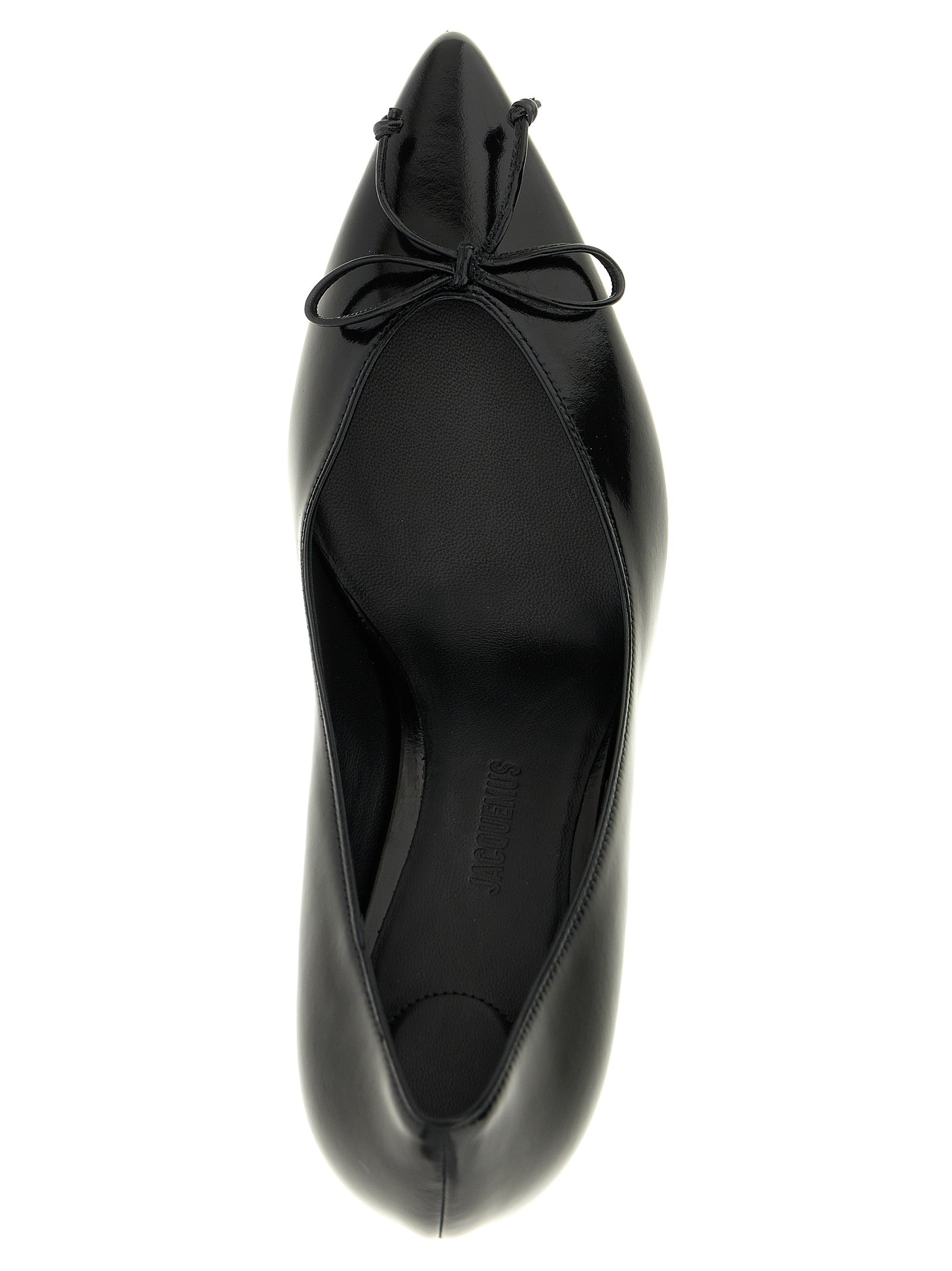 Jacquemus Black Cowhide High Heel Pumps
