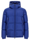 Moncler Blue Polyamide Full-Length Jacket