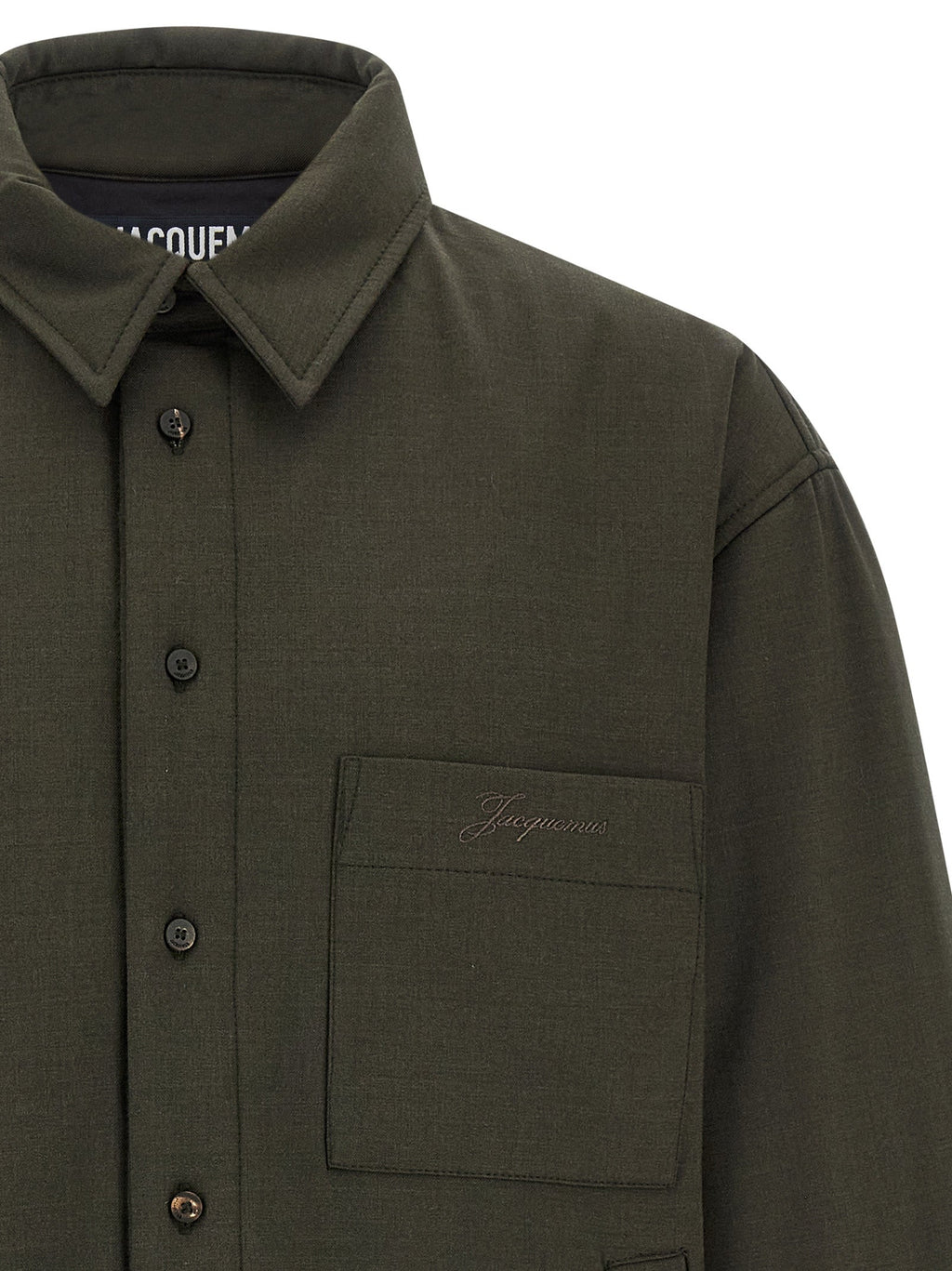 Jacquemus Bicolor Virgin Wool Shell Jacket