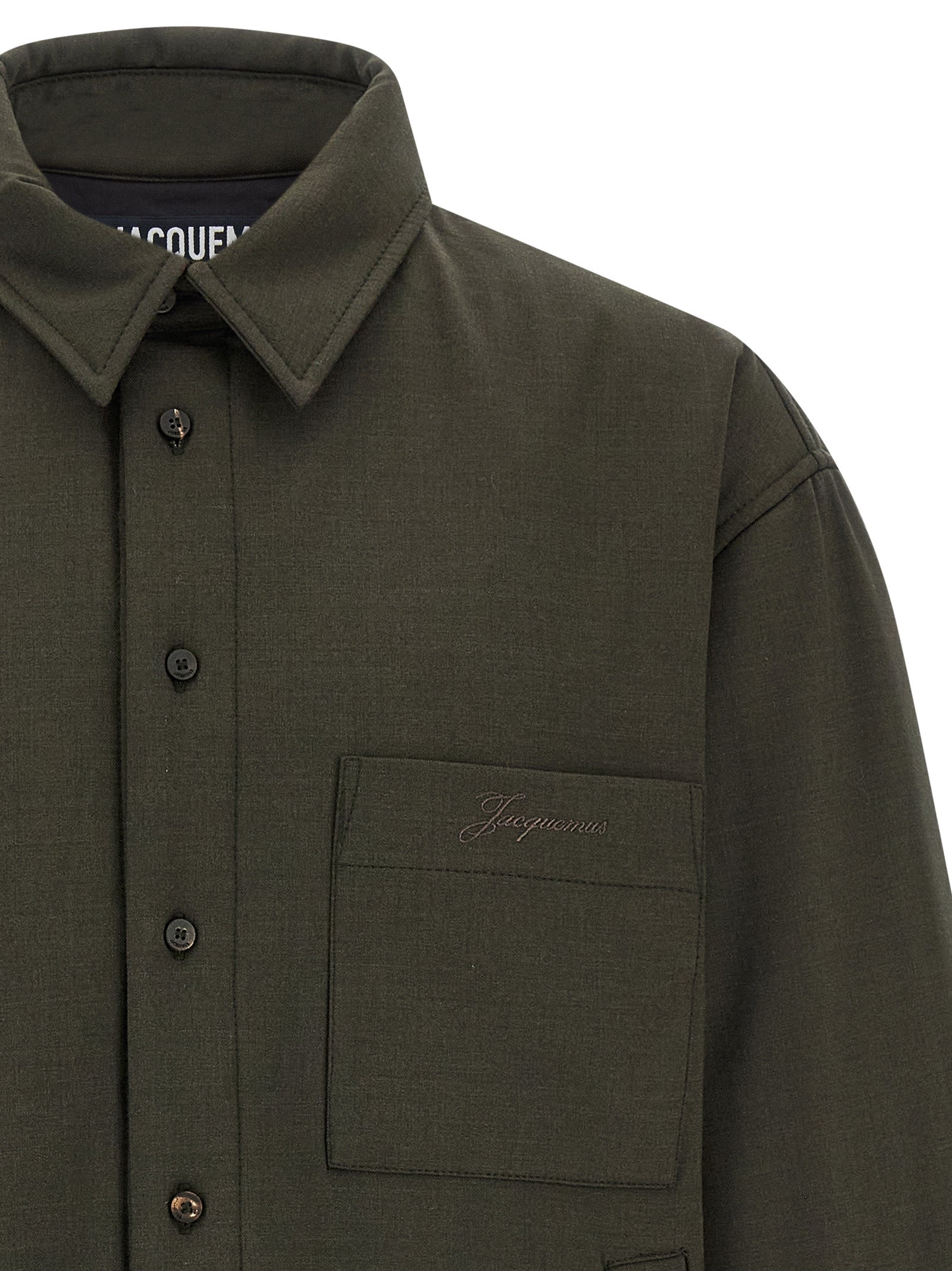 Jacquemus Bicolor Virgin Wool Shell Jacket