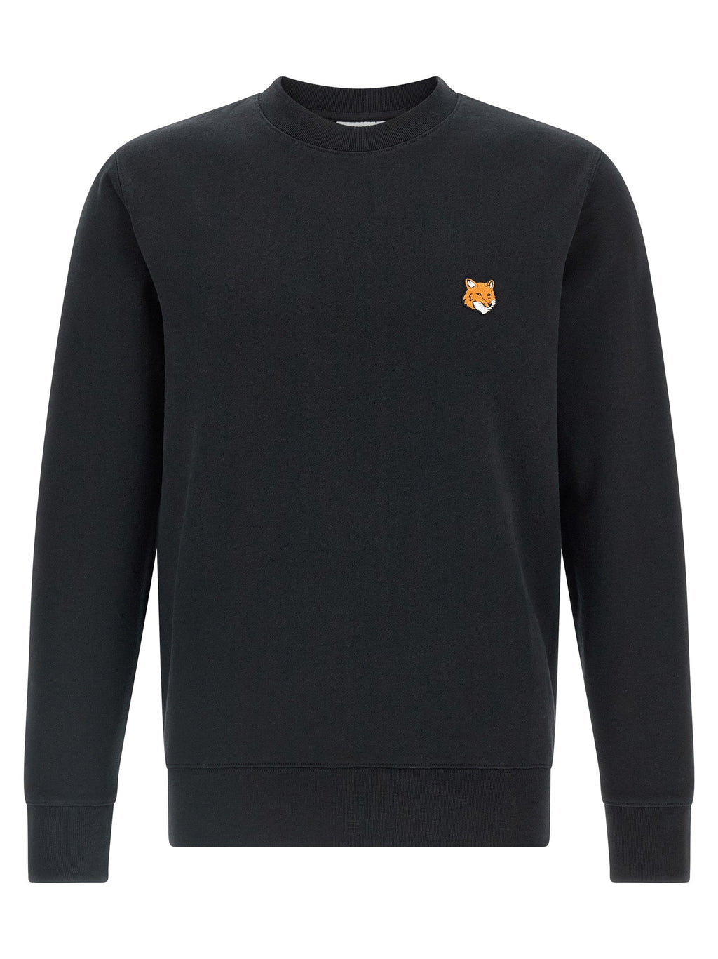 Maison Kitsuné Black Cotton Sweatshirt