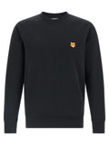 Maison Kitsuné Black Cotton Sweatshirt