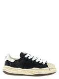 Maison Mihara Yasuhiro Black Cotton Sneakers