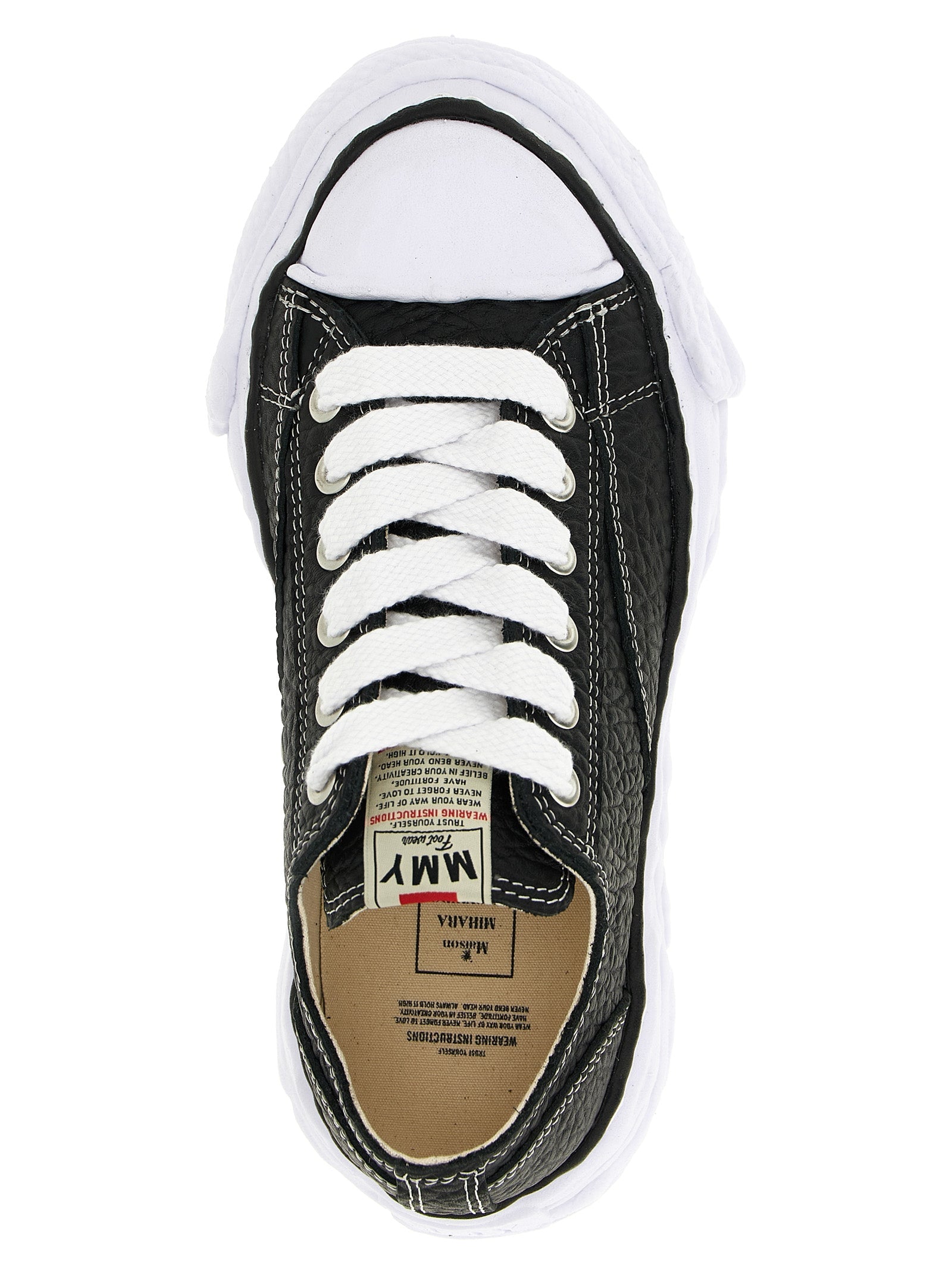 Maison Mihara Yasuhiro Bicolor Cowhide Sneakers