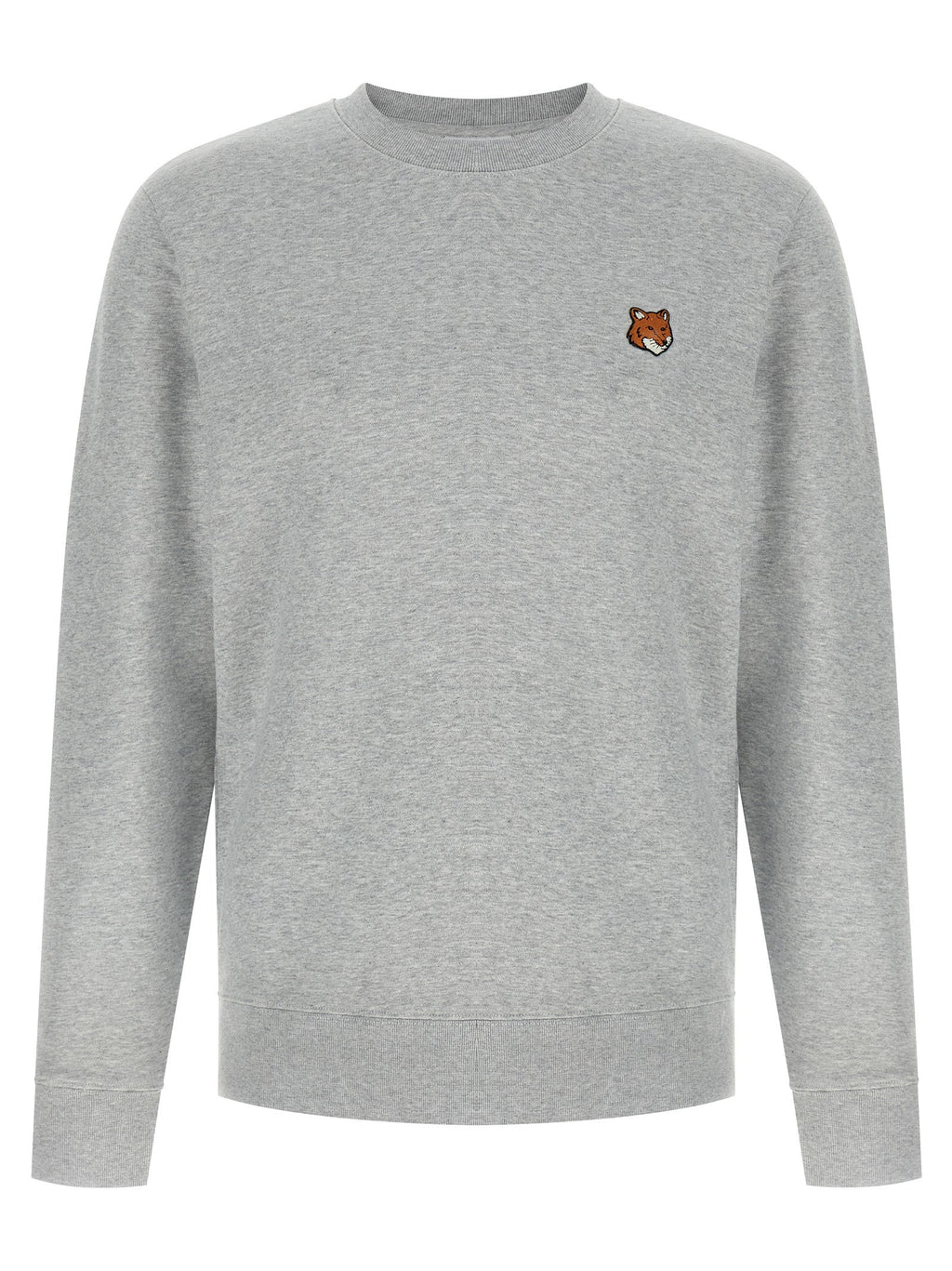 Maison Kitsuné Gray Cotton Sweatshirt