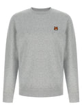 Maison Kitsuné Gray Cotton Sweatshirt