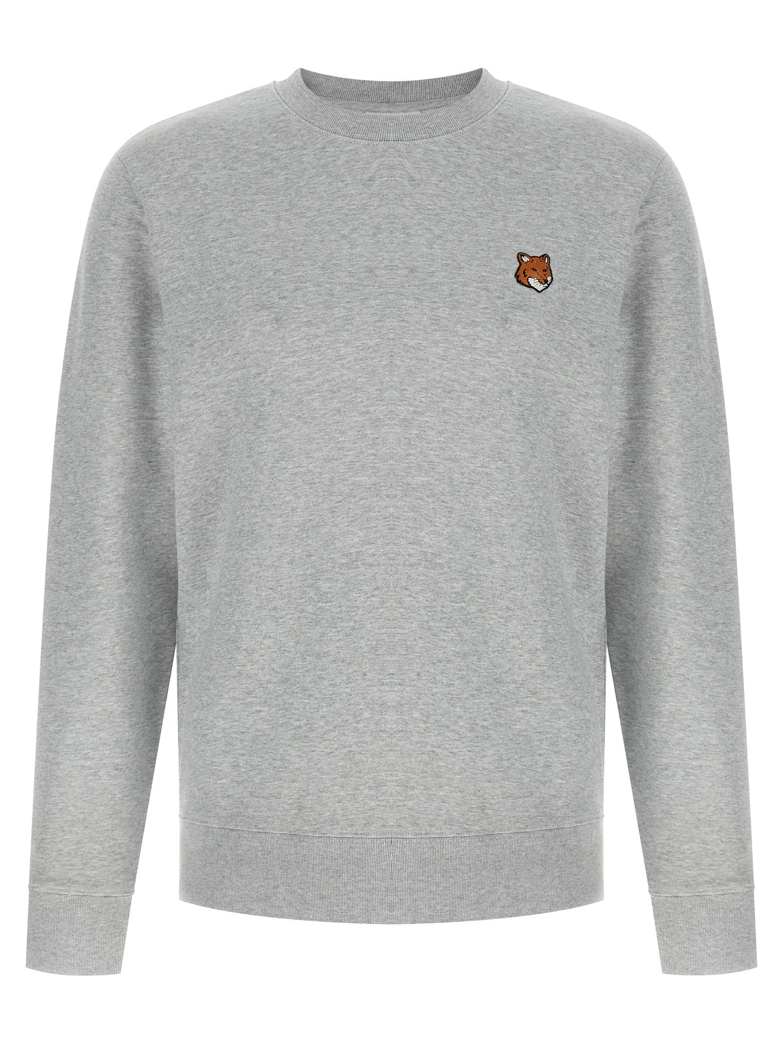 Maison Kitsuné Gray Cotton Sweatshirt