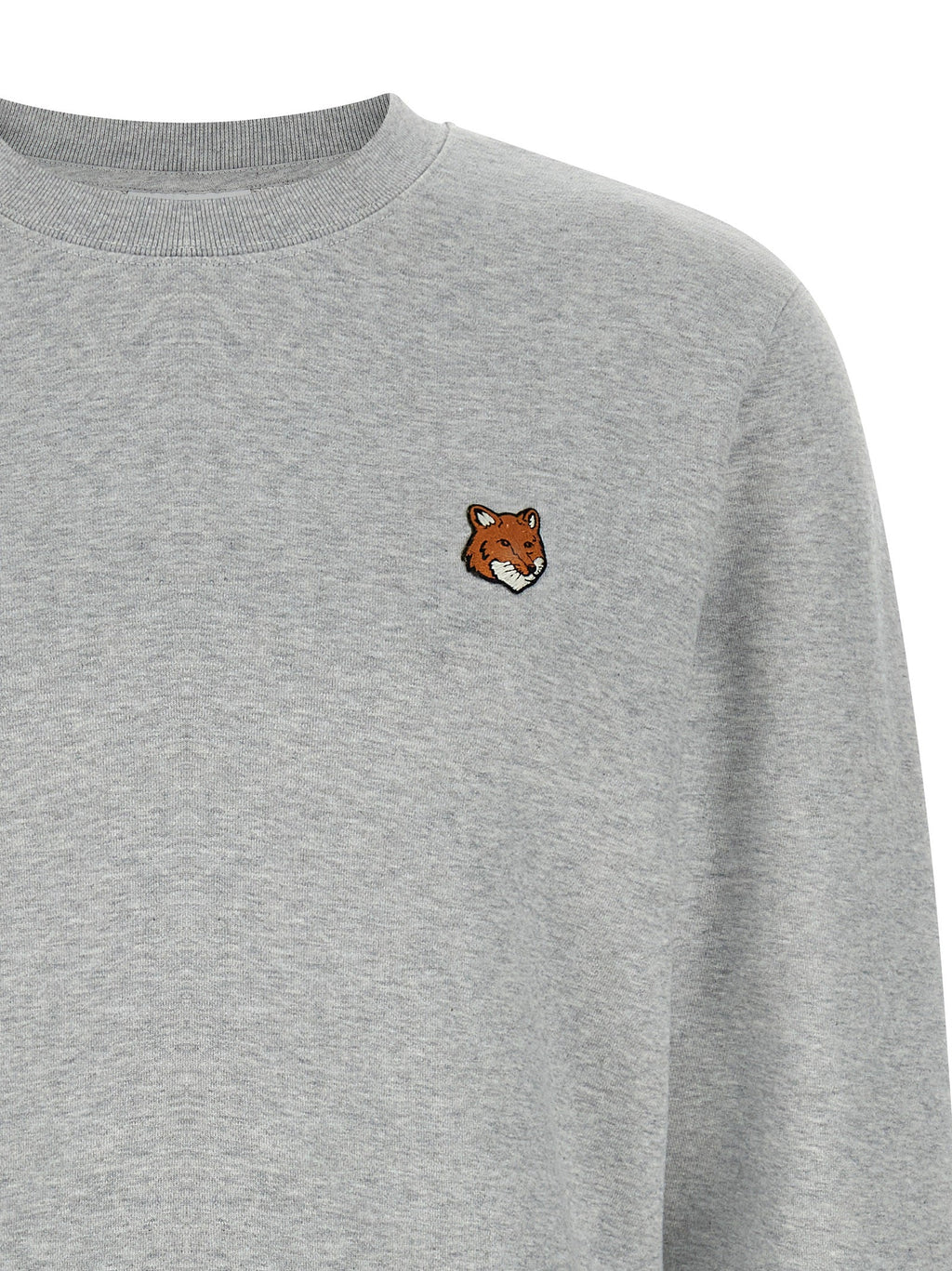 Maison Kitsuné Gray Cotton Sweatshirt
