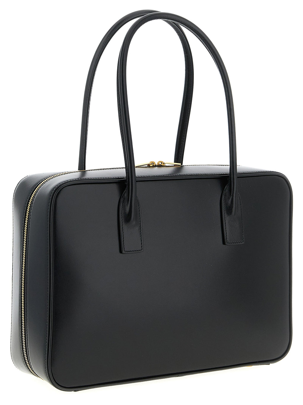 Saint Laurent Black Calfskin Shoulder Bag