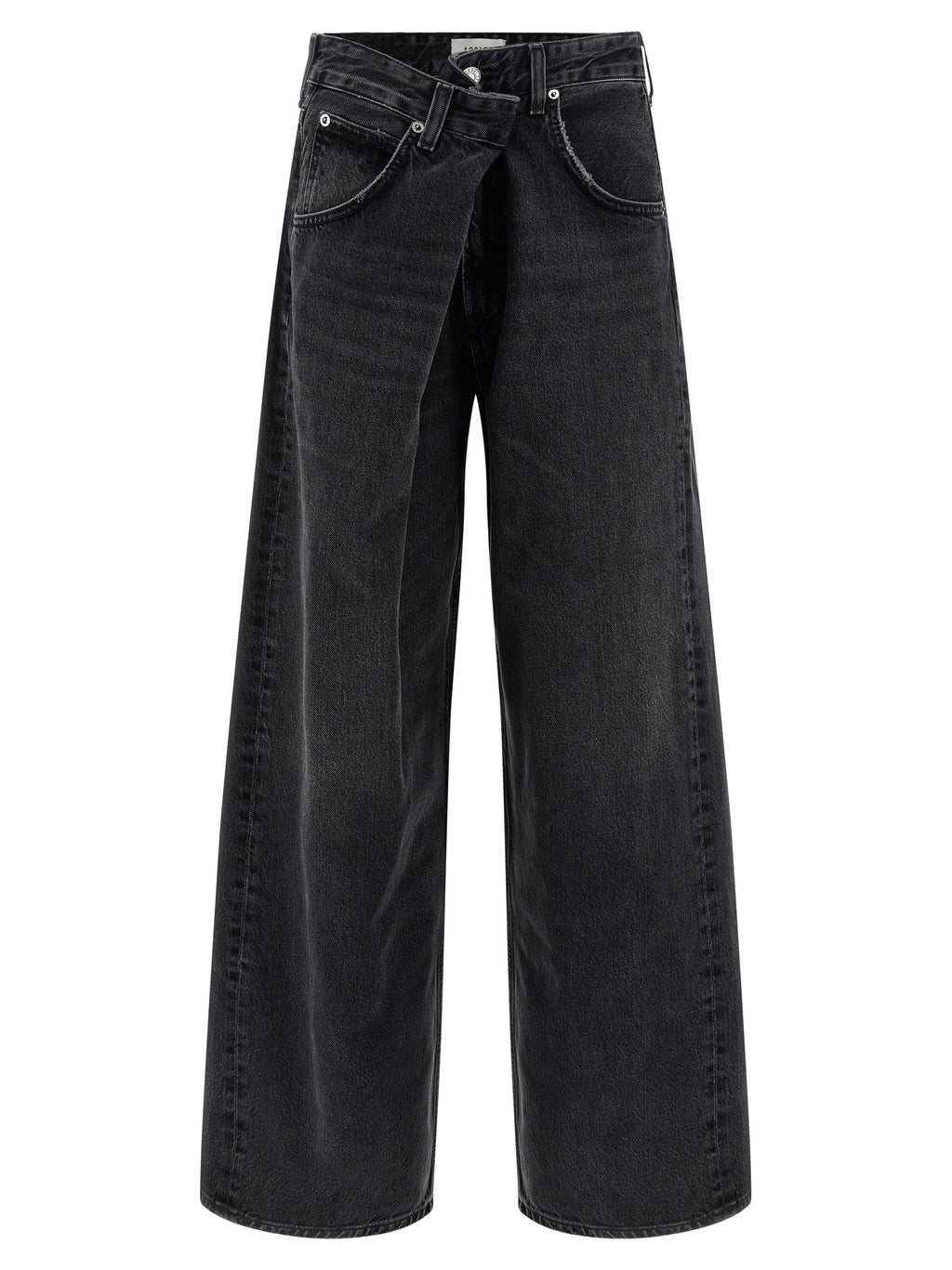 Agolde Black Cotton Jeans Denim