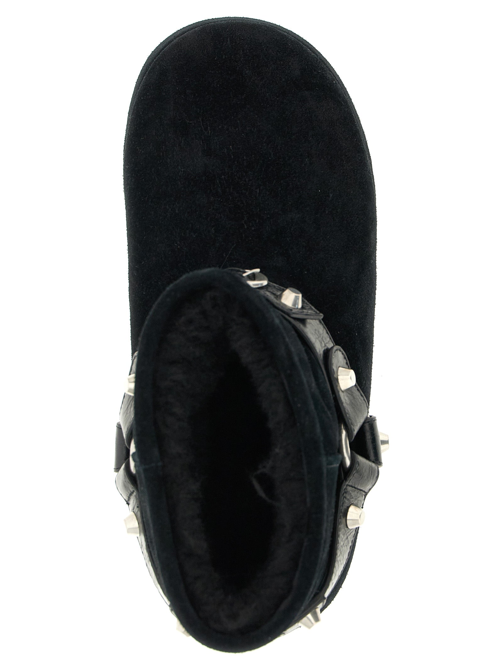 Balenciaga Black Calfskin Ankle Boots