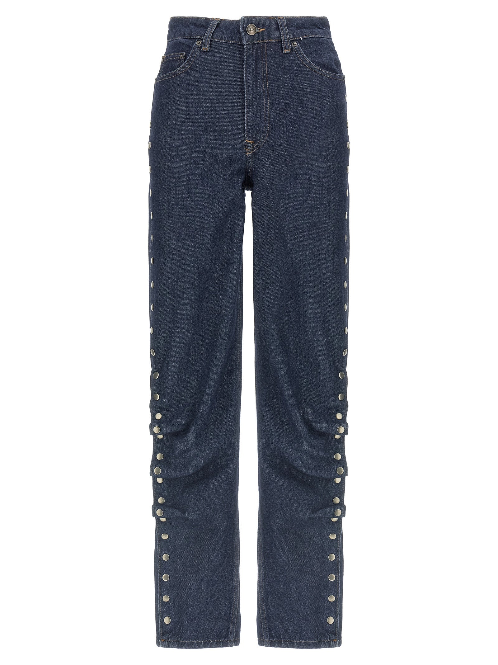 ROTATE BIRGER CHRISTENSEN Blue Cotton Jeans Denim