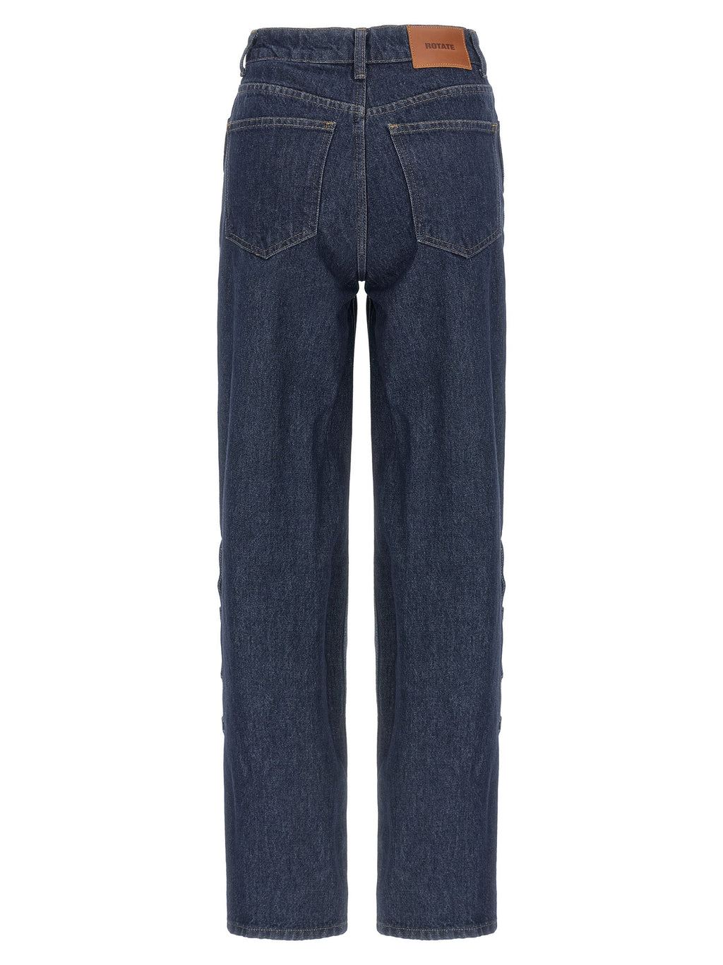 ROTATE BIRGER CHRISTENSEN Blue Cotton Jeans Denim