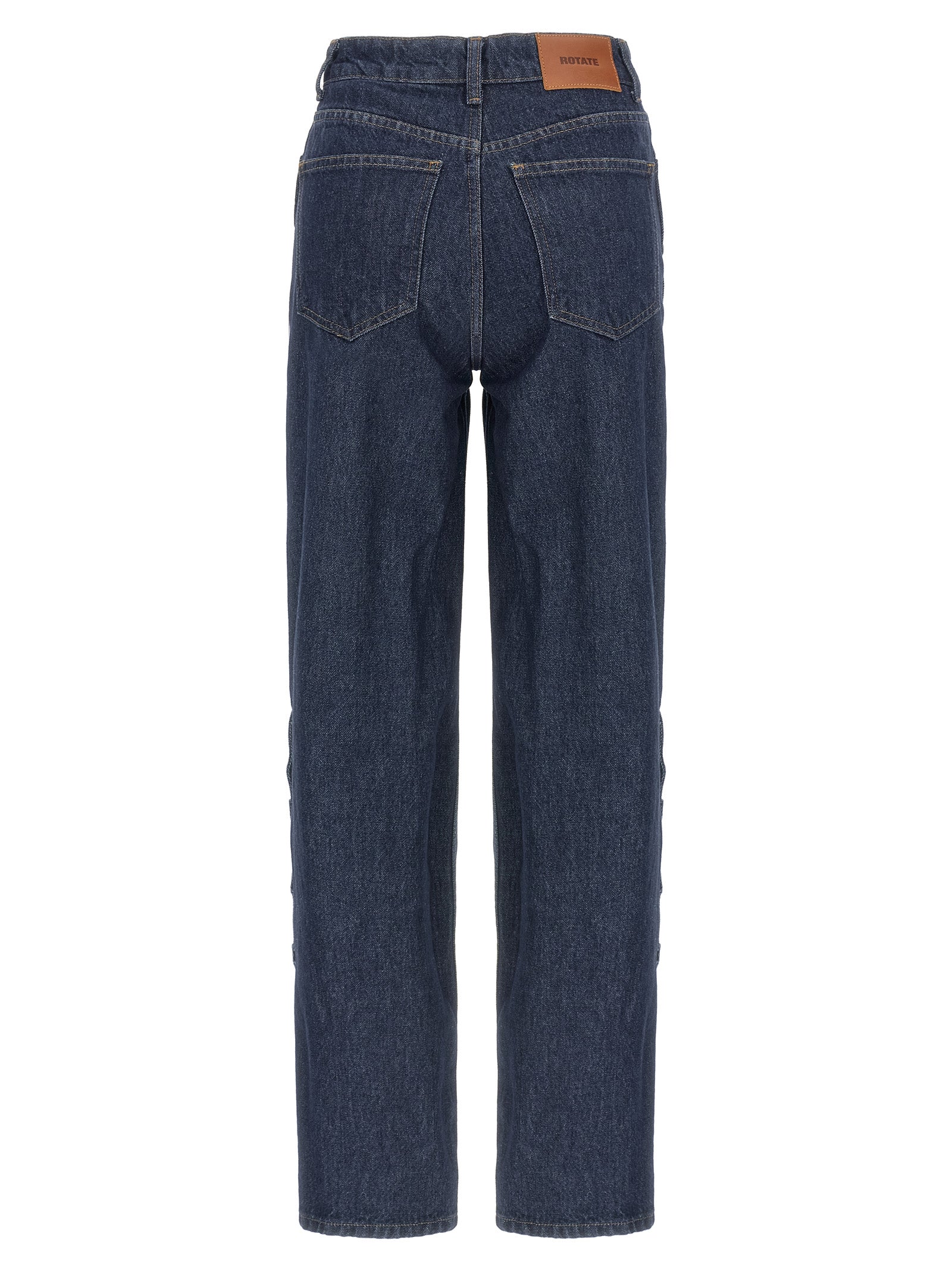 ROTATE BIRGER CHRISTENSEN Blue Cotton Jeans Denim