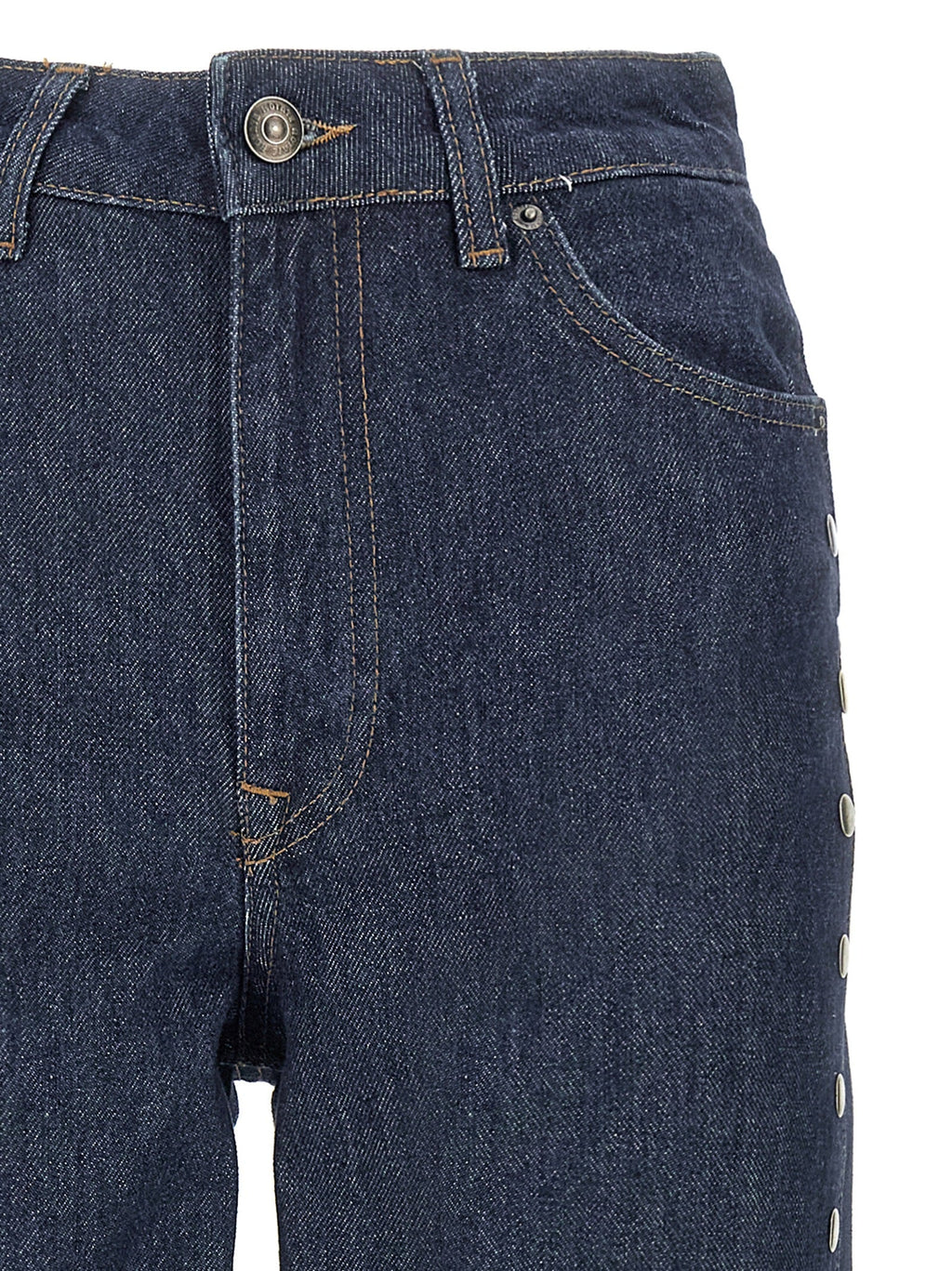 ROTATE BIRGER CHRISTENSEN Blue Cotton Jeans Denim