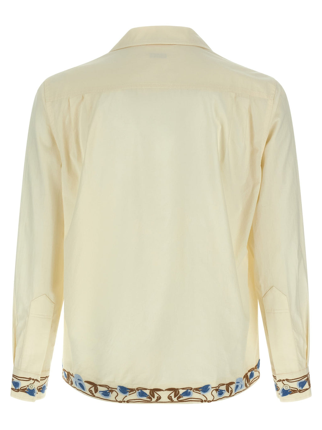 BODE Beige Cotton Blouse