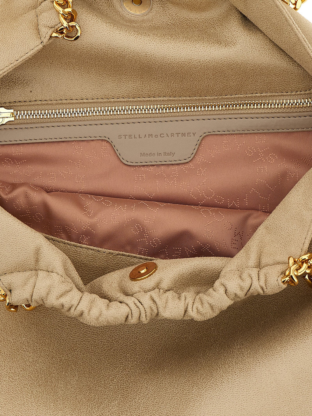 Stella McCartney Beige Polyester Shoulder Bag