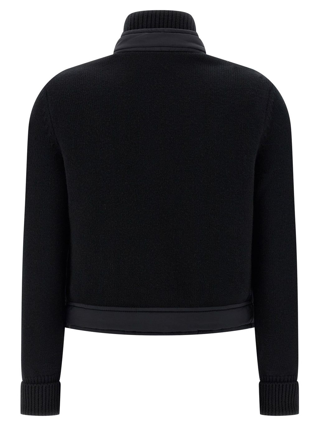 Moncler Grenoble Black Polyamide Cardigan