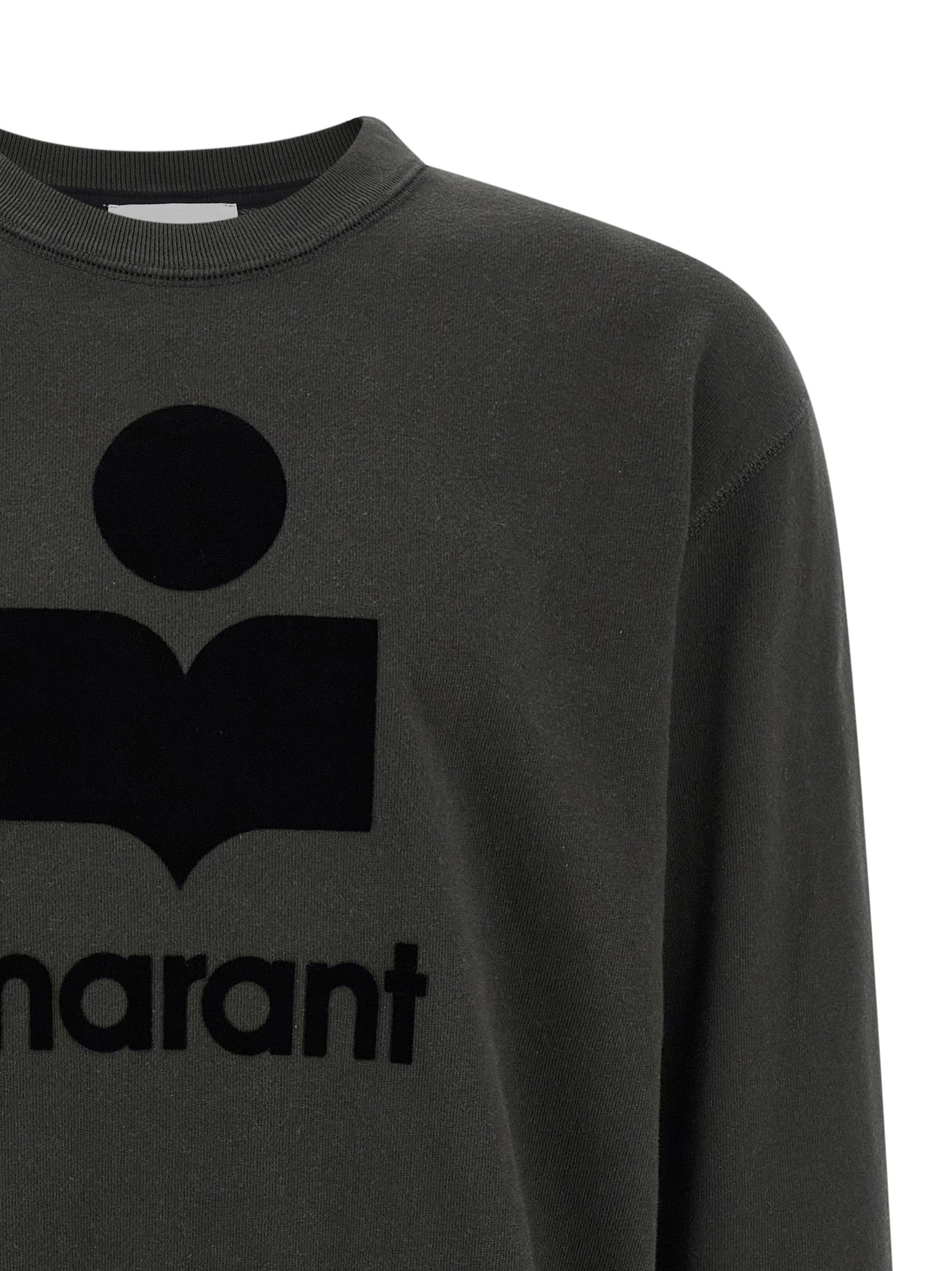Isabel Marant Black Cotton Sweatshirt