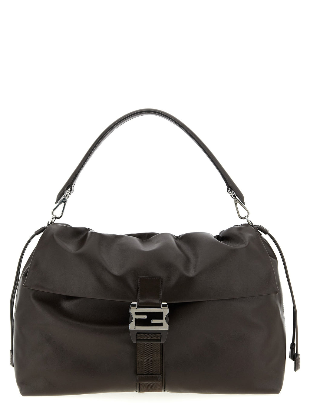 Fendi Brown Calfskin Handbag