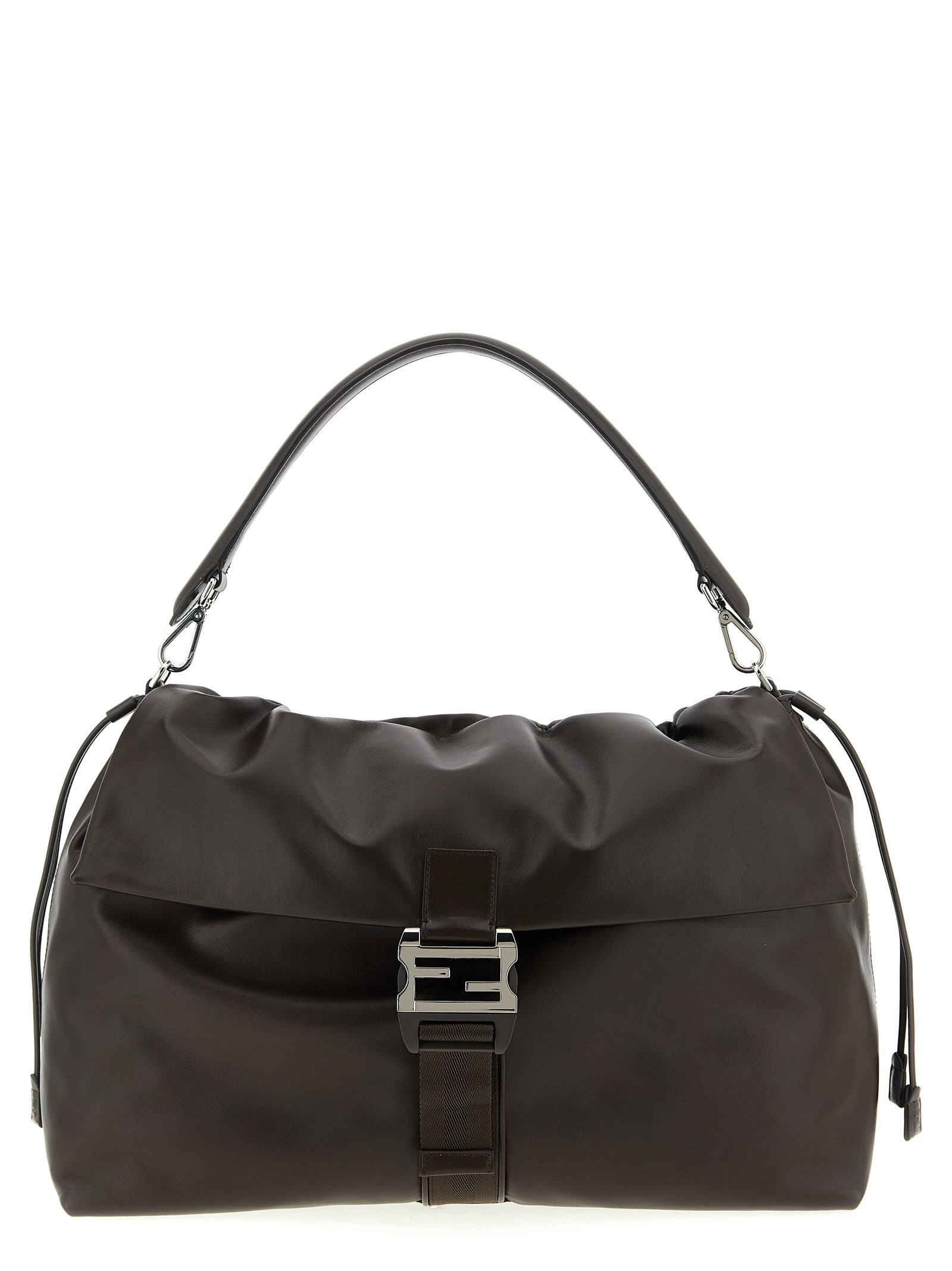 Fendi Brown Calfskin Handbag