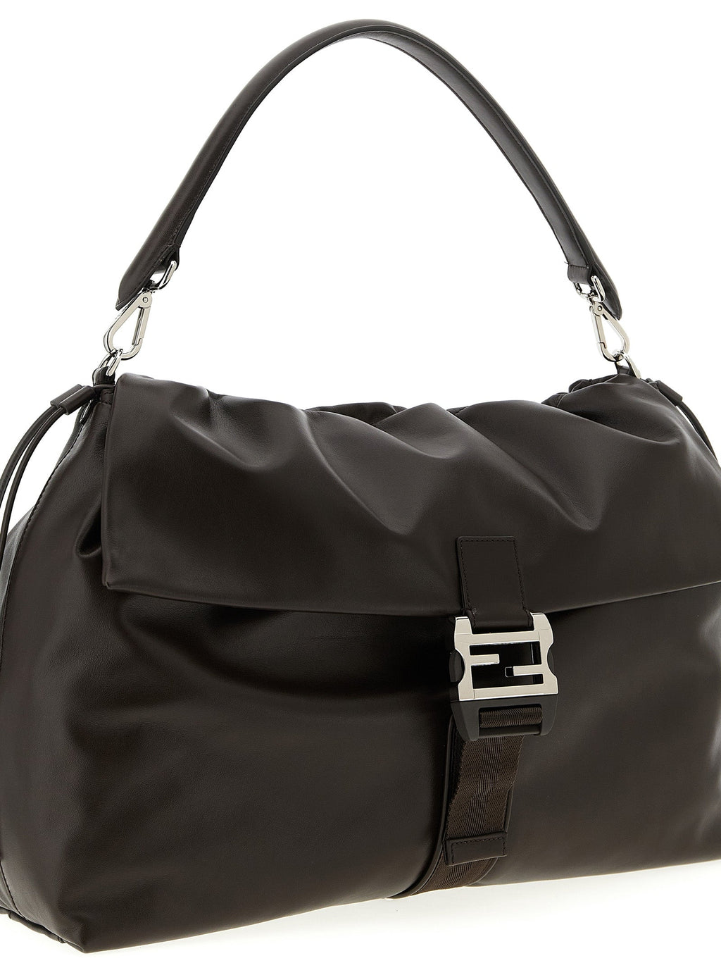 Fendi Brown Calfskin Handbag