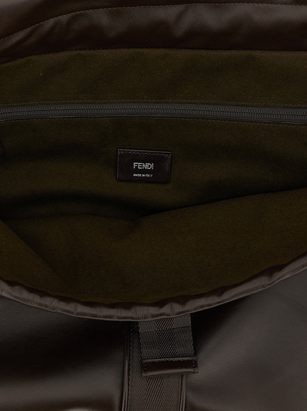 Fendi Brown Calfskin Handbag