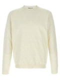 Fendi White Cotton Cardigan
