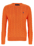 Polo Ralph Lauren Orange Cotton Cardigan