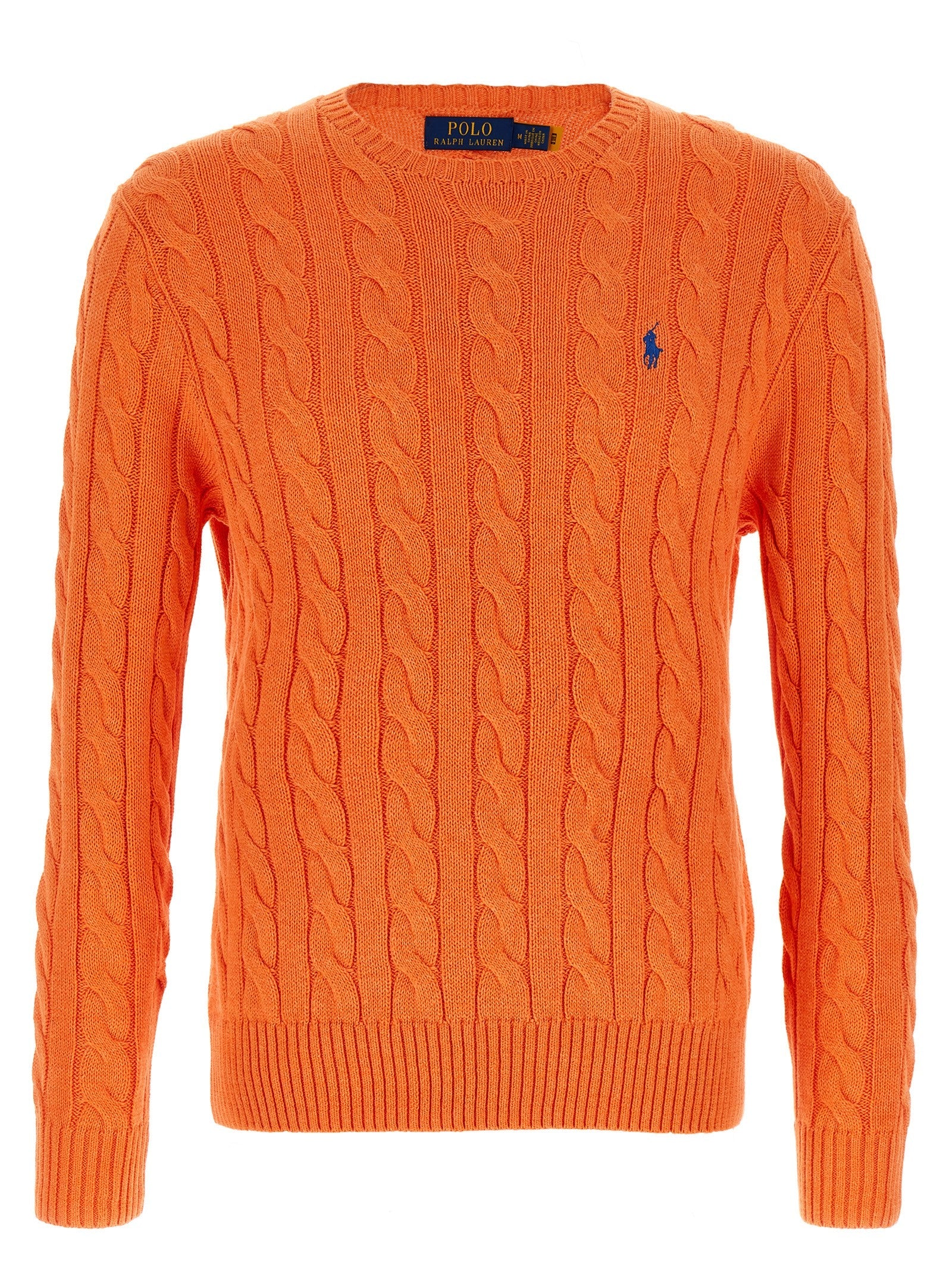 Polo Ralph Lauren Orange Cotton Cardigan