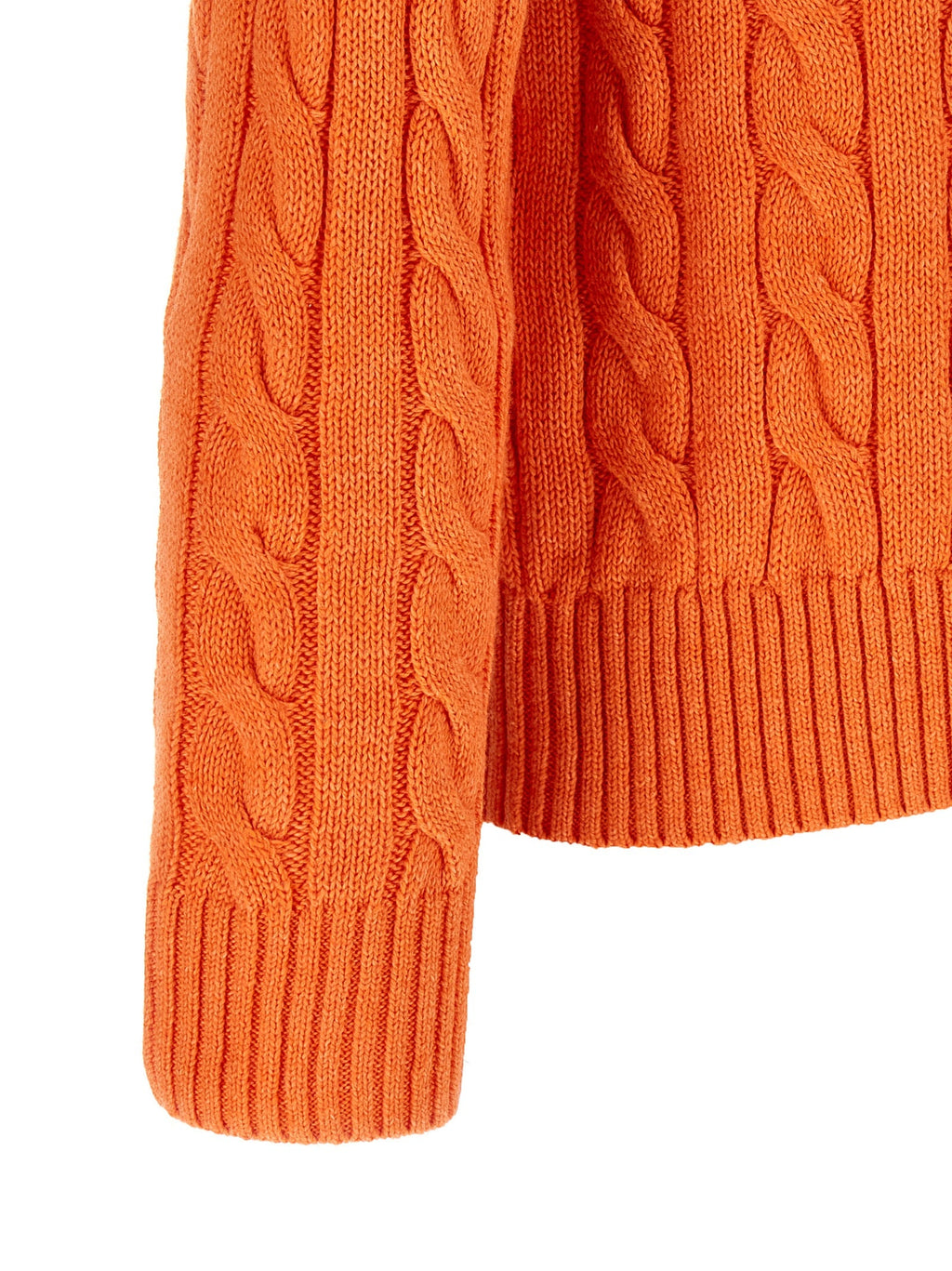 Polo Ralph Lauren Orange Cotton Cardigan