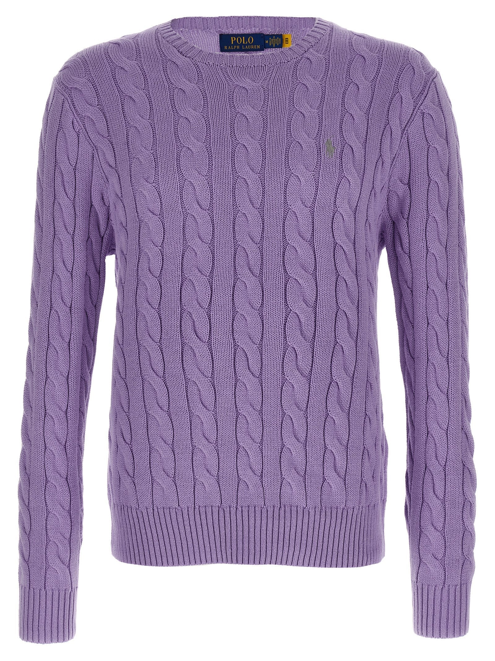 Polo Ralph Lauren Purple Cotton Cardigan