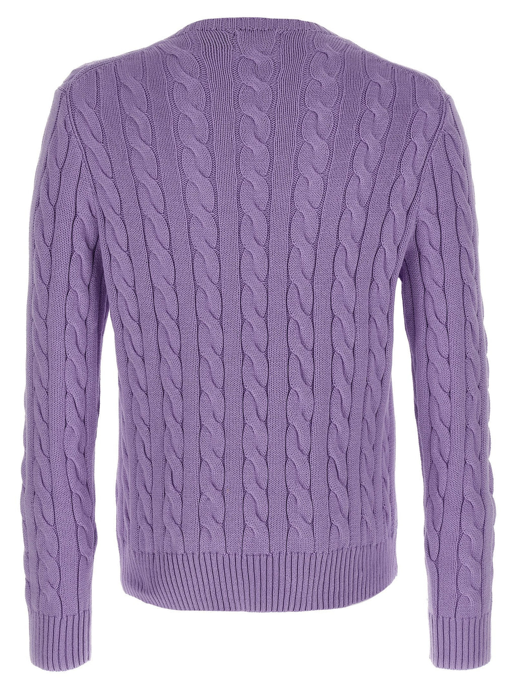 Polo Ralph Lauren Purple Cotton Cardigan