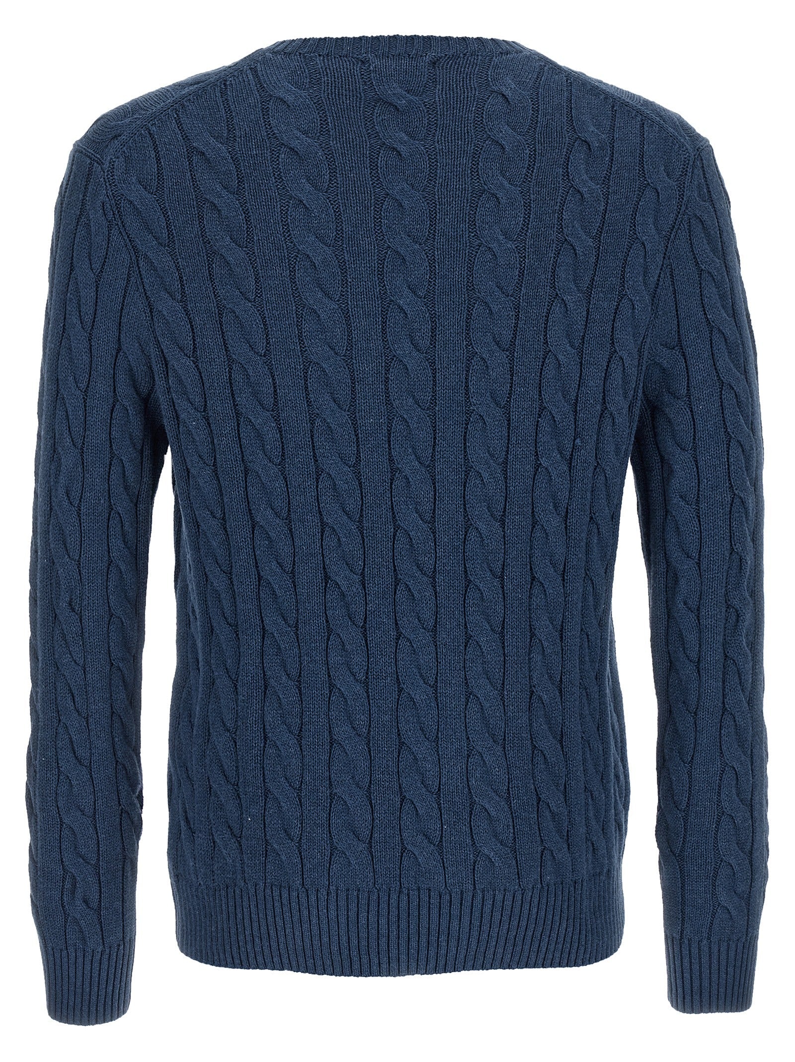 Polo Ralph Lauren Blue Cotton Cardigan