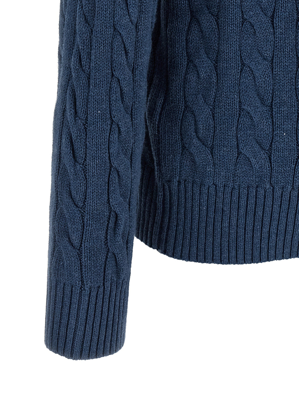 Polo Ralph Lauren Blue Cotton Cardigan