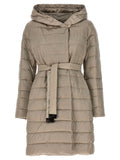 Max Mara Beige Polyamide Full-Length Jacket