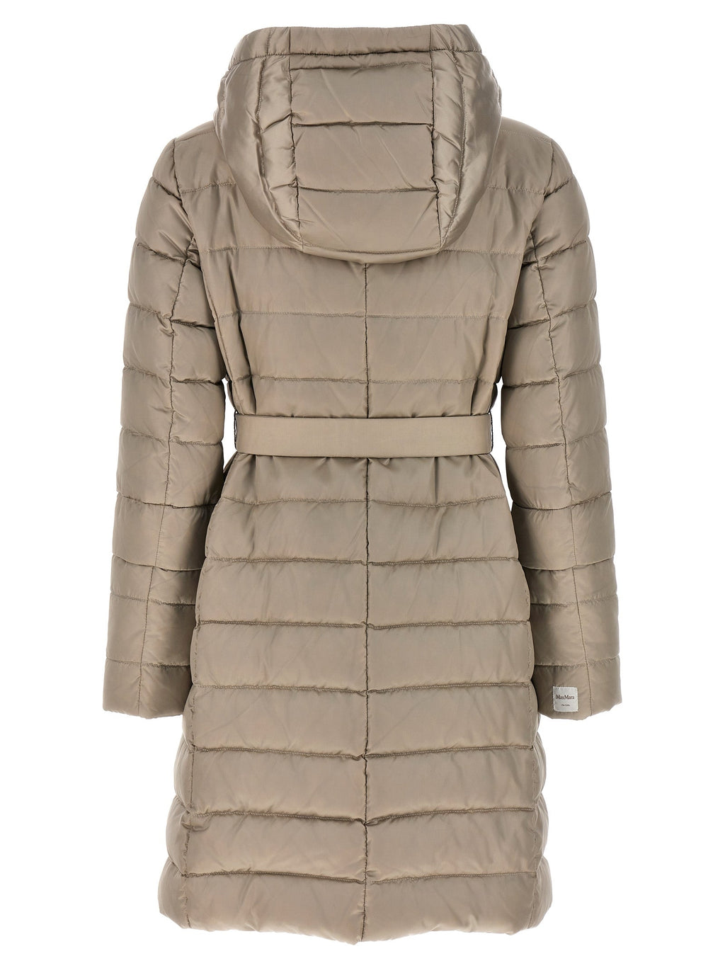 Max Mara Beige Polyamide Full-Length Jacket