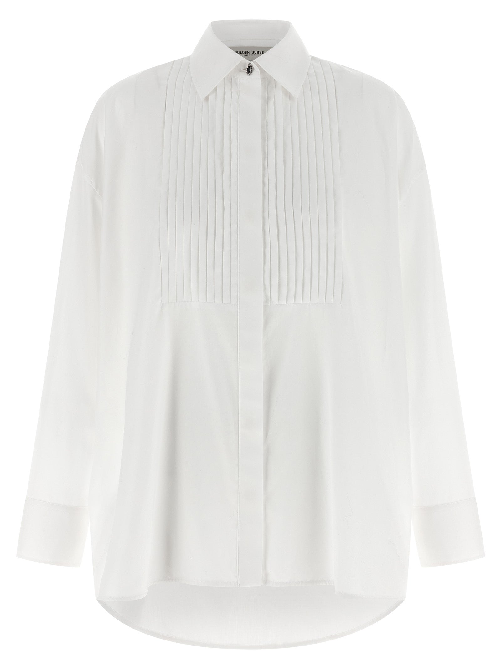 Golden Goose White Cotton Blouse