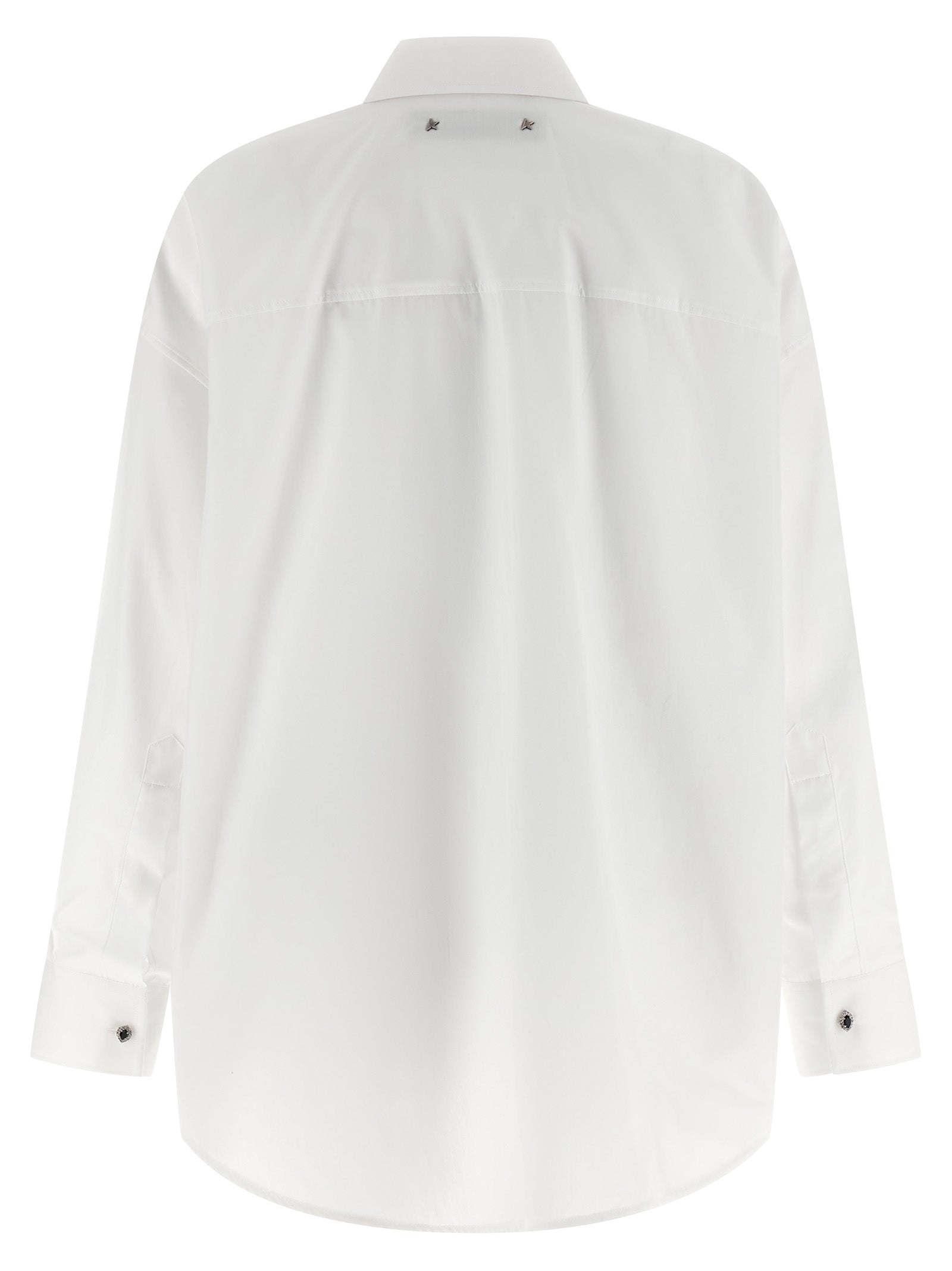 Golden Goose White Cotton Blouse