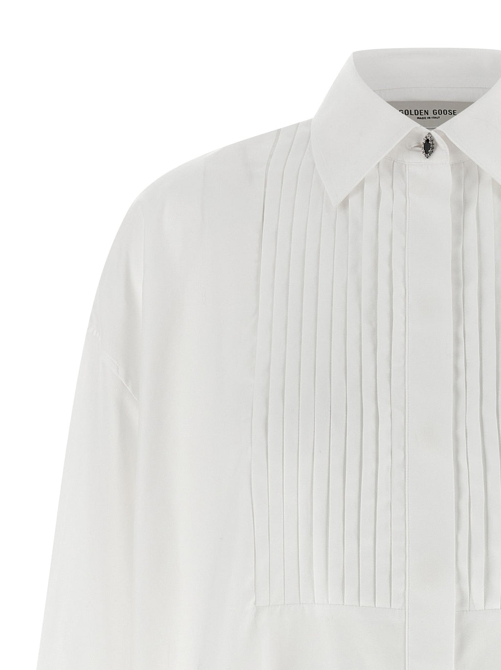 Golden Goose White Cotton Blouse