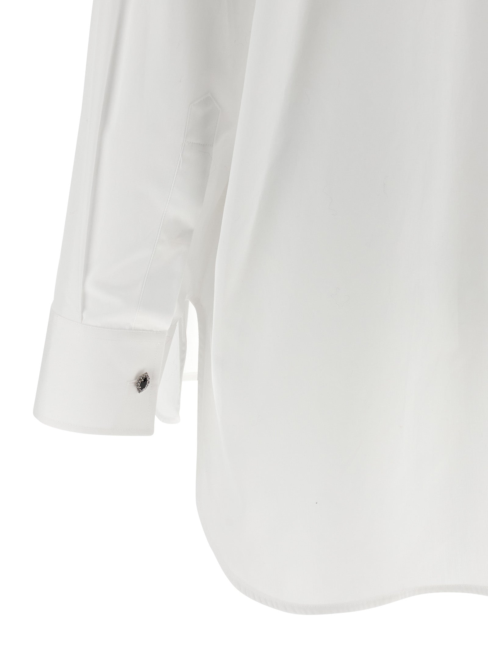 Golden Goose White Cotton Blouse