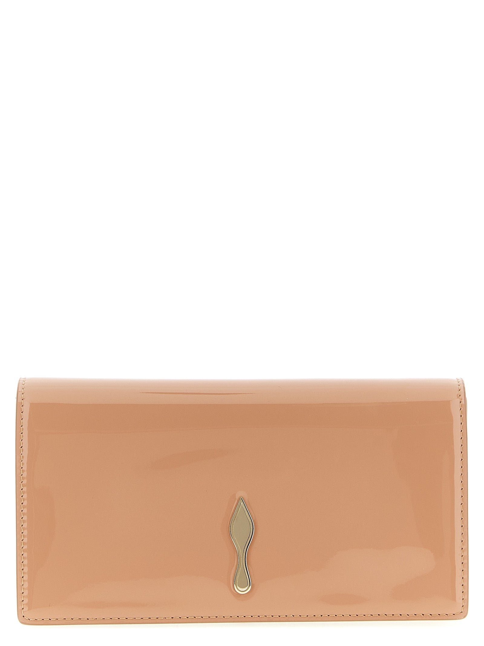 Christian Louboutin Multicolor Calfskin Clutch Bag