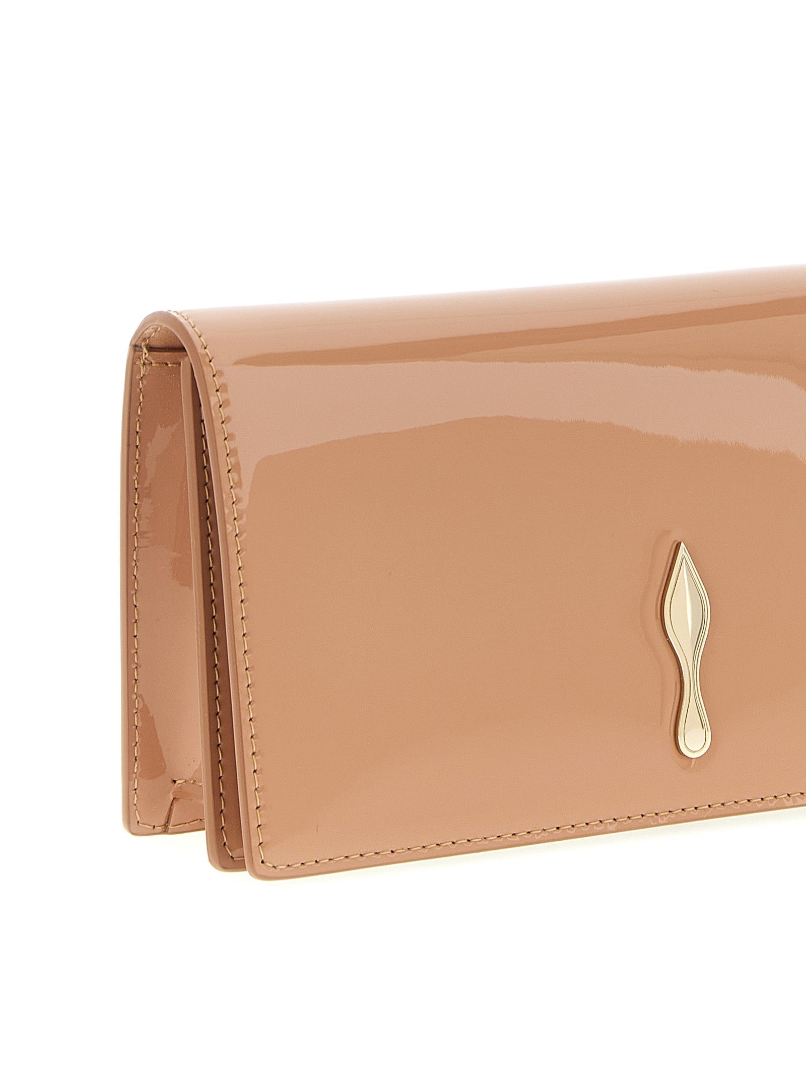 Christian Louboutin Multicolor Calfskin Clutch Bag