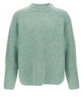 SÉFR Blue Marabou Cardigan