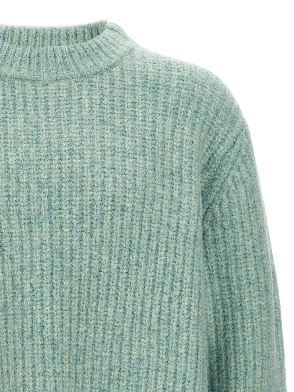 SÉFR Blue Marabou Cardigan