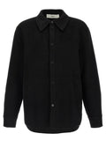 SÉFR Black Wool Blouse