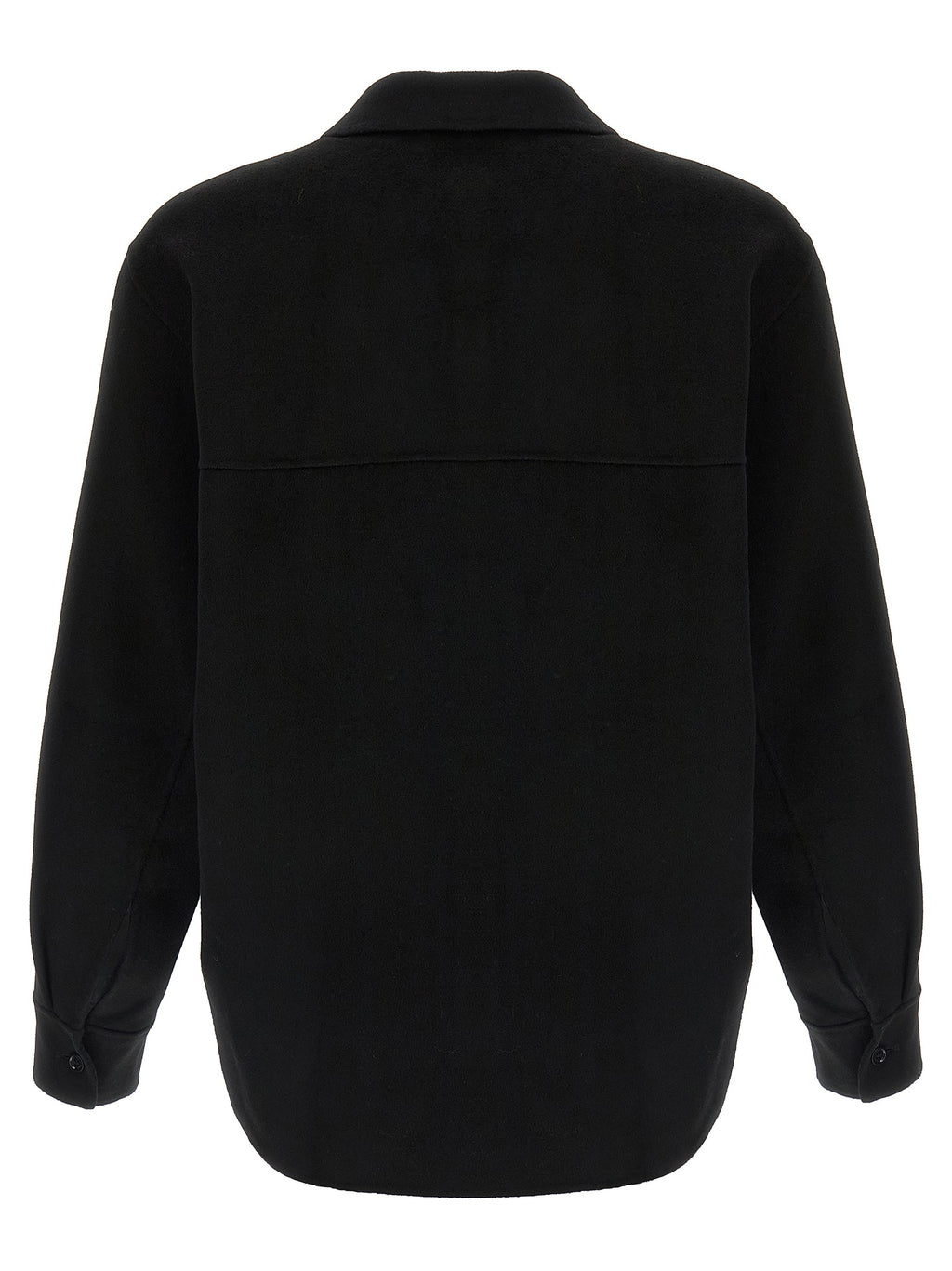 SÉFR Black Wool Blouse