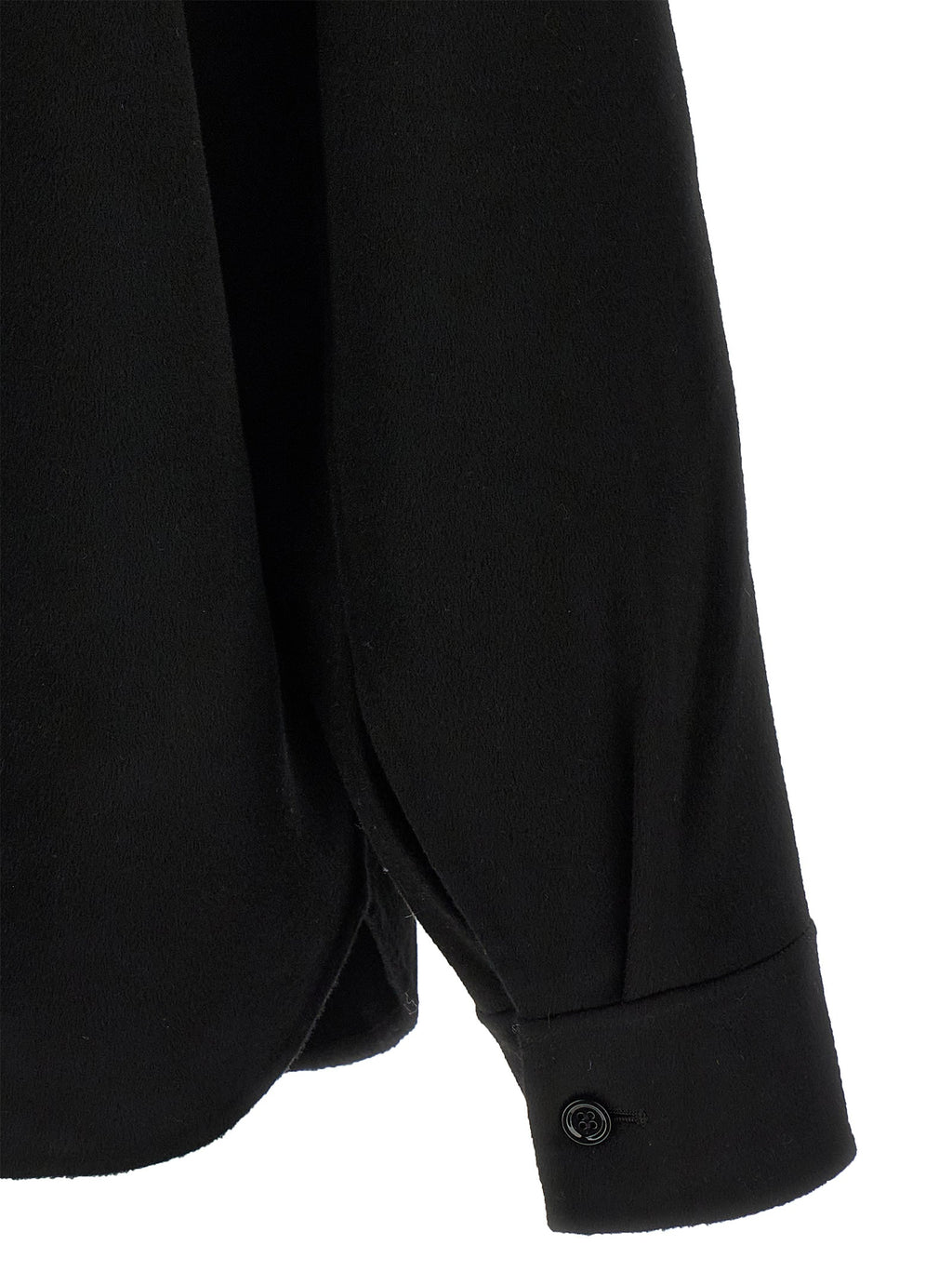 SÉFR Black Wool Blouse