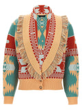 Alanui Multicolor Wool Cardigan