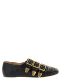 Chloé Black Lamb Leather Ballet Flats
